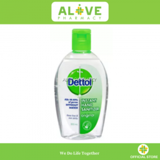 DETTOL HAND SANITISER 200ML PUMP TOP ORI / SQUEEZE