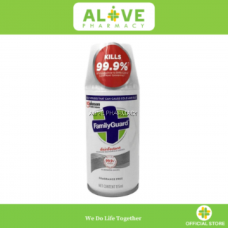 FAMILY GUARD DISINFECTANT SPRAY FRAGRANCE FREE 155ML