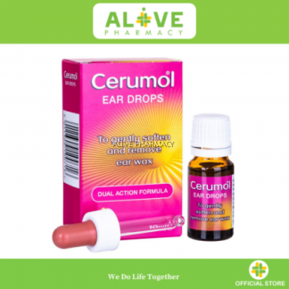 CERUMOL EAR WAX SOFTENER DUAL ACTION FORMULA 10ML
