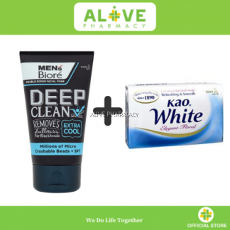 MENS BIORE DOUBLE SCRUB EX/COOL