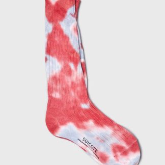 Suicoke TIEDYE SOCKS - Red