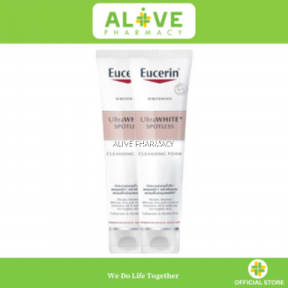 EUCERIN WHITENING ULTRAWHITE+SPOTLESS GENTLE CLEANSING FOAM 150ML TWIN PACK