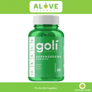GOLI SUPERGREENS GUMMIES 60'S