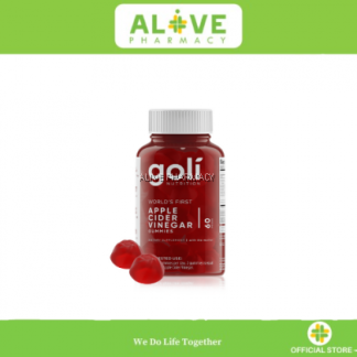 GOLI NUTRITION APPLE CIDER VINEGAR GUMMIES 60'S