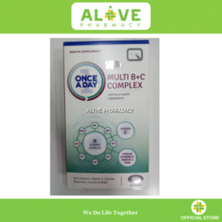 QUEST ONCE A DAY MULTI B+C COMPLEX 30'S