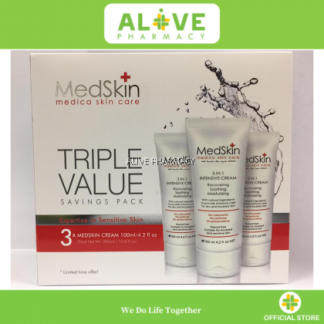 MEDSKIN 3 IN 1 INTENSIVE CREAM 100G TRIPLE PACK