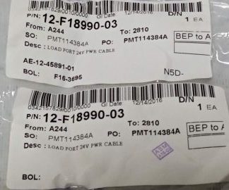 ASM 12-E86153-01 PRESS Motor Encoder to Battery Cable  Semiconductor Surplus