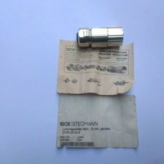 Sick Stegmann 6027538 Female Connector M23 12-pin, straight New