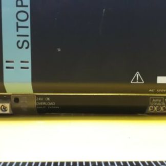 Siemens 6EP1337-3BA00 Ver. 2 Sitop modular power supply 120-230V DC24v/40A Q6DS
