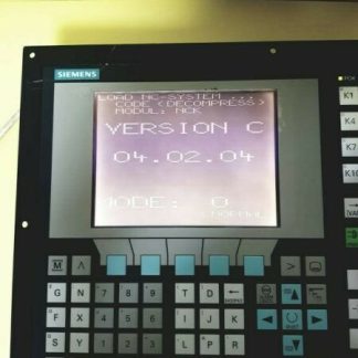 Siemens 6FC5500-0AA11-1AA0 Ver C 04.02.04 Sinumerik 802C Base Line CNC System