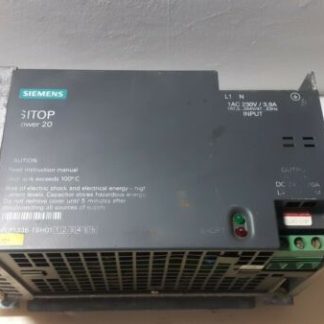 Siemens 6EP1336-1SH01 Sitop power 20 power supply for PLC