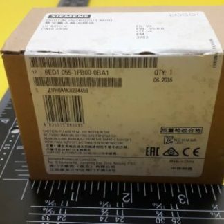Siemens Logo 6ED1 055-1FB00-0BA1 digital i/o module FW. V5.0.0 DM8 230R New