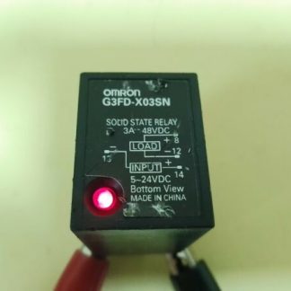 Omron G3FD-X03SN Solid State Relay 3A-48VDC With M4X10 Terminal