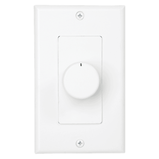 Atlas Sound DAT35ST70 70V Stereo Attenuator with Decora-Style Plate