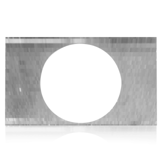 Atlas Sound EQ81 8" Round Hole T-Bar Bridge For Flanged Enclosures