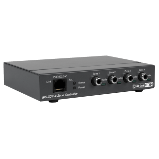 Atlas Sound IPS-ZC4 IP-to-Analog Four Zone PoE Gateway (for SIP applications)
