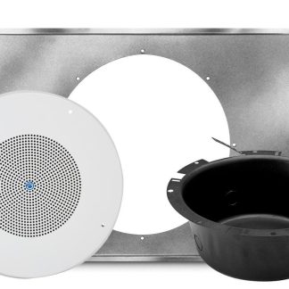 Atlas Sound SD72WV-KIT SD72 Speaker, 62-8 Baffle with Volume Control, CS95-8 Back Box, and 81-8R T-Bar Bridge Kit (Must be ordered in multiples of 12)