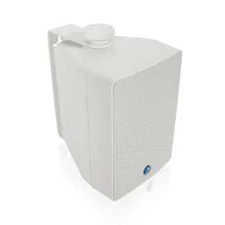 Atlas Sound SM42T-WH 4" 2-Way Weather Resisant Speaker (Pair, White)