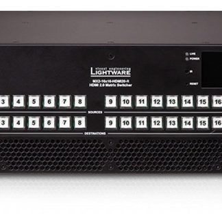 Lightware MX2-16x16-HDMI20-Audio-R HDMI 2.0 standalone matrix switcher - 91310054