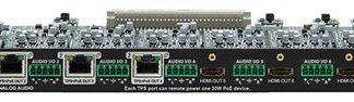 Lightware MX-4TPS2-4HDMI-OB-AP TPS and HDMI Combo Output Board with Analog Audio and PoE - 91130050