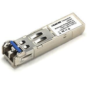Black Box LFP411 SFP 1250MBPS EXTENDED DIAGNOSTI CS 850NM MM FIBER 550M LC