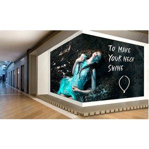 LG LSCB025-RKR 2.5mm Pixel Pitch Indoor LED Signage Display Cabinet Right Cut