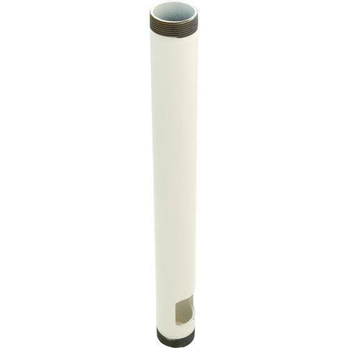 Premier Mounts PWH-24W 24" Pipe w/Cable Routing Outlet (White)