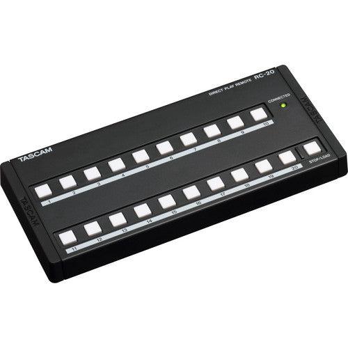 Tascam RC-20 Direct Play Remote for CD-500/CD-500B
