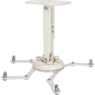 Premier Mounts PBL-UMW Adjustable Height Projector Mount for Projectors Weighing to 25 lb (White)