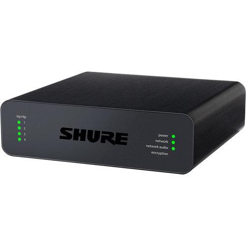 Shure ANI4IN-XLR-TA 4-Channel Dante Mic/Line Audio Network Interface Unit (XLR Inputs) (TAA-Compliant)