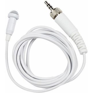 Tascam TM-10LW Lavalier Microphone for DR-10L Digital Recorder (White)