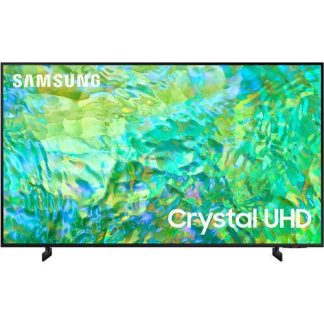 Samsung 55" DU8000 Crystal UHD 4K HDR Smart LED TV (60Hz, WiFi, Black) - UN55DU8000FXZA