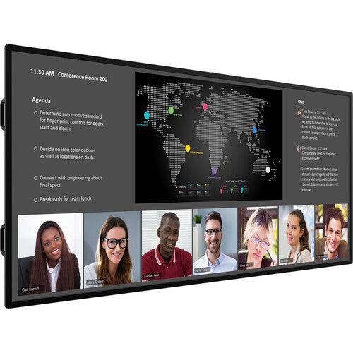 Planar UltraRes W Series URW105-ERO-T 105" UHD 5K 21:9 Ultra-Wide Touchscreen Commercial Monitor - 998-3425-00