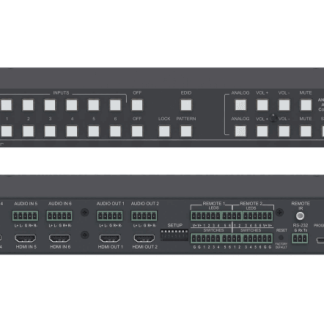 Kramer VS-62HA 6x2 4K60 4:2:0 HDMI/Audio Automatic Matrix Switcher