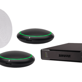 Shure Microflex Advance MXA310 + P300-IMX AV Large Conferencing Bundle