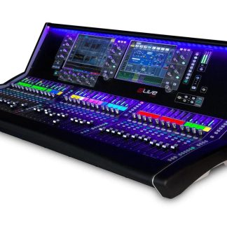 Allen & Heath AH-DLIVE-S7 dLive S Class 36 Fader Surface, Dual 12" touchscreens, 2 option I/O port, Hot Swap PSU, 27 SoftKeys