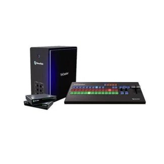 NewTek TCM4KUHDB TriCaster TC Mini 4K Bundle - includes TriCaster TC Mini 4K, TriCaster TC Mini 4K CS, two Spark Plus 4K IO Converters and NewTek custom travel case -
