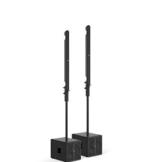 K-Array Pinnacle KR102P II Passive stereo system composed of 2 KS1P I + 2 KK102 I + 1 KA104 + mounting hardware (Black)