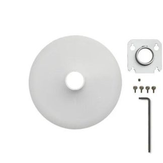 Shure A901W-R-PM-1.5IN 1.5" Pole Mounting Accessory Kit for MXA901-R Mics (White)