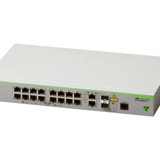 Allied Telesis AT-FS980M/18-10 16PORT 10/100TX SW W/2GGB/SFP COMBO UPLINKS FIXED AC PS PWR CRD