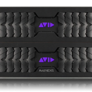 Avid NEXIS | F5 240TB, Half populated 4x 60TB Media Packs, includes; two SSDs, two 6TB spare drives, two 220V PSU, 5 cooling modules, rack mount kit. ExpertPlus with Hardware Support