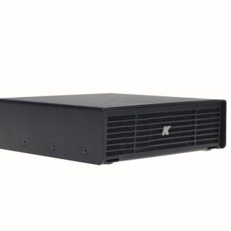 K-Array Kommander KA02 I Class D, 1U half rack amplifier with DSP and remote control (4x50W @ 4 Ω)