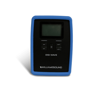 Williams Sound CCS 060 BL Silicone skin for DLR with lanyard and wrist strap (Blue)