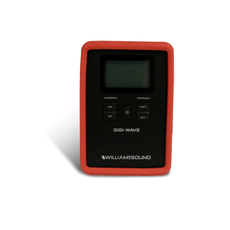 Williams Sound CCS 060 RD Silicone skin for DLR with lanyard and wrist strap (Red)