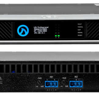 Lea Professional CONNECT 352D CS352D 2-Channel Amplifiers with Dante