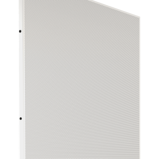 Biamp Commercial 2' x 2' Drop Ceiling Speaker, 10W, 8 ohms, 70V/100V transformer, White (priced individually, but sold in pairs)