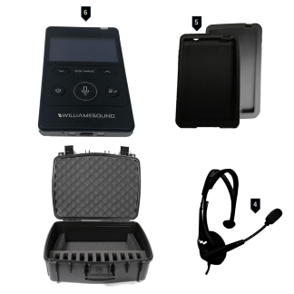 Williams Sound DWS COM 6 400 Digi-Wave 400 Wireless Intercom System