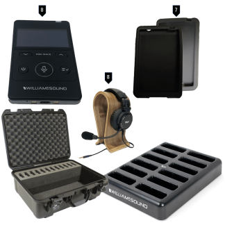 Williams Sounds DWS COM 8 400 Digi-Wave 400 Wireless Intercom System