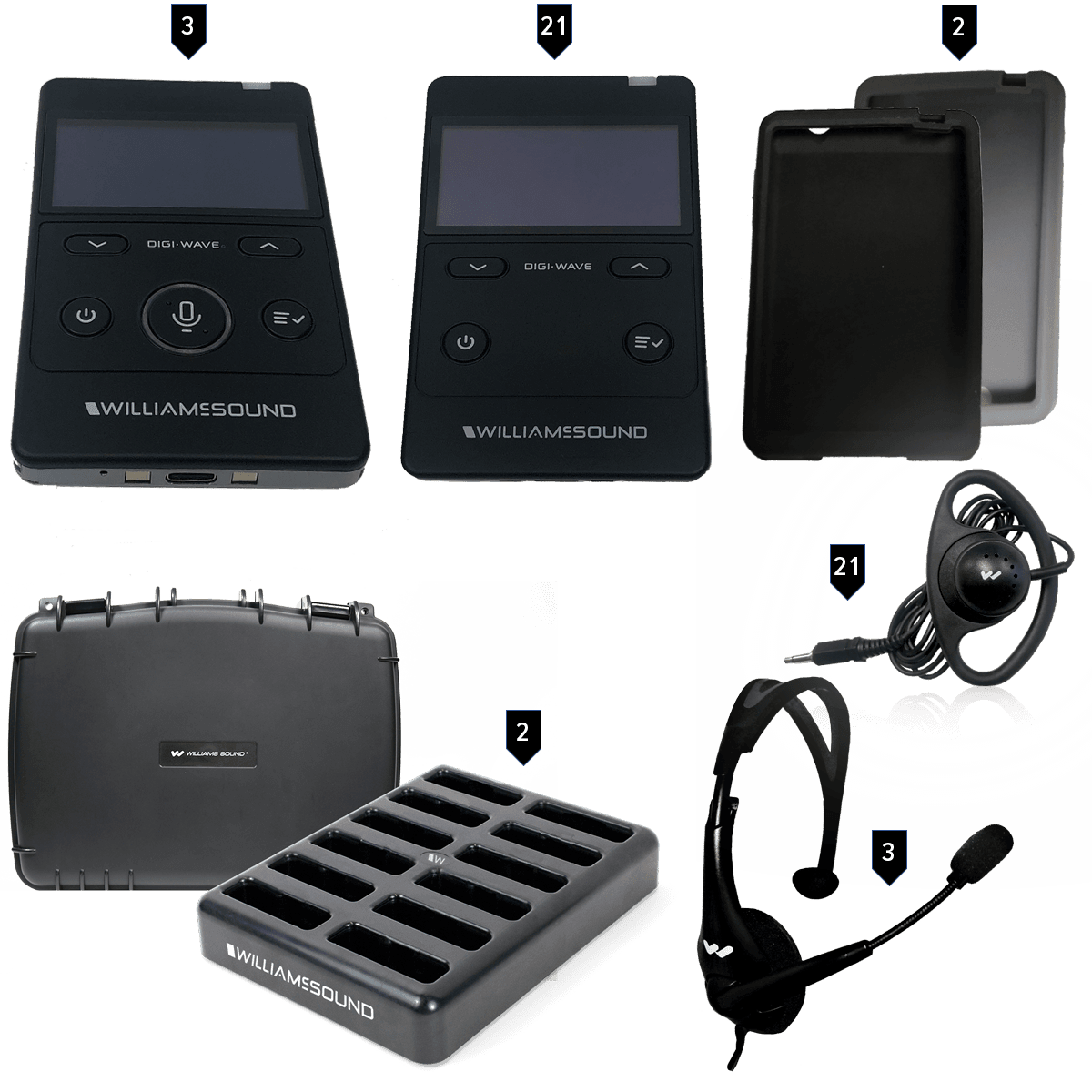 Williams Sounds DWS INT 4 400 RCH Digi-Wave 400 Interpretation System