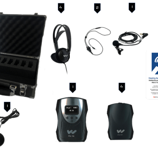 Williams Sound FM ADA KIT 37 FM ADA Compliance Kit – Alkaline Battery